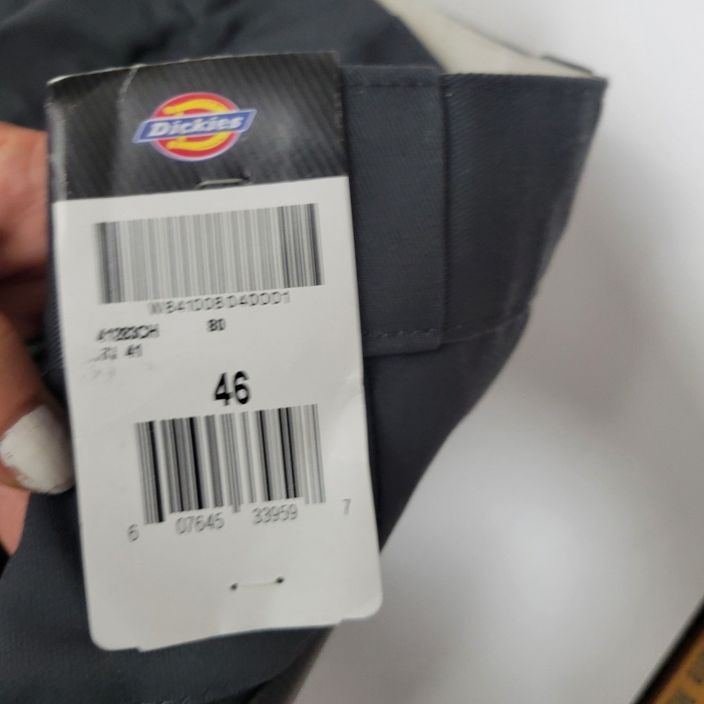 New Dickies Loose Fit Twill Work Shorts Mens Gray 46 Utility Y2K Skater Gorpcore - Picture 6 of 10